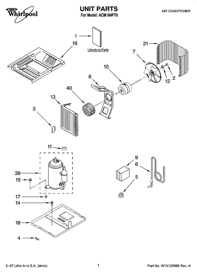 Diagram for ACM184PT0