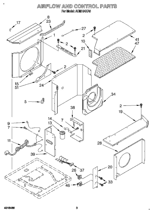 Diagram for ACM184XA0