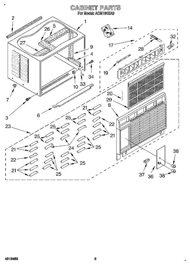 Diagram for ACM184XA0