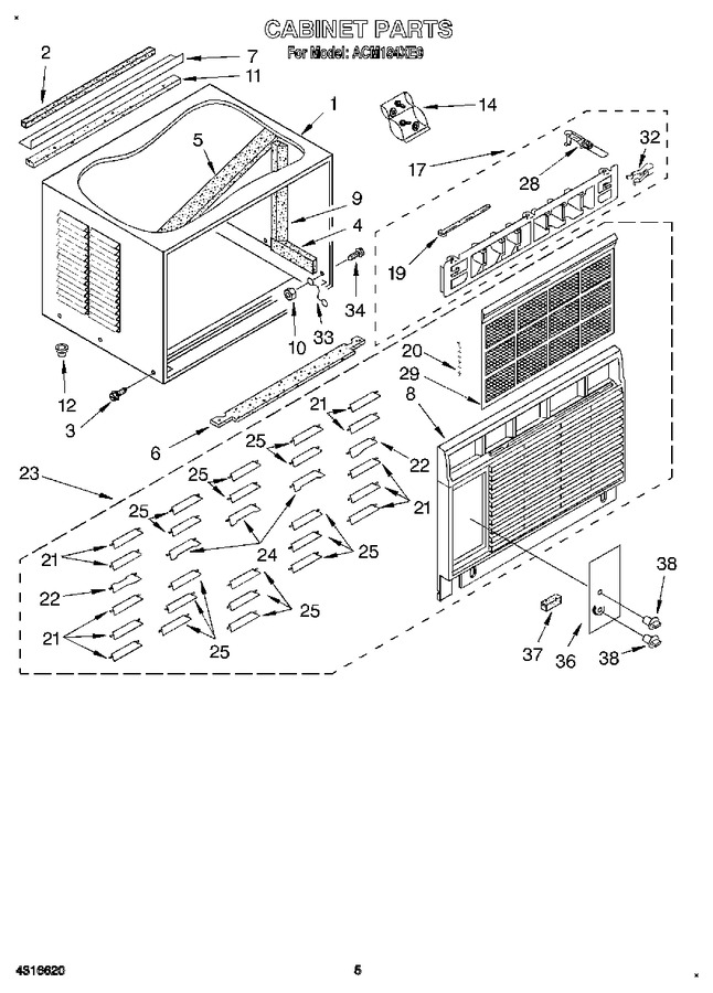 Diagram for ACM184XE0