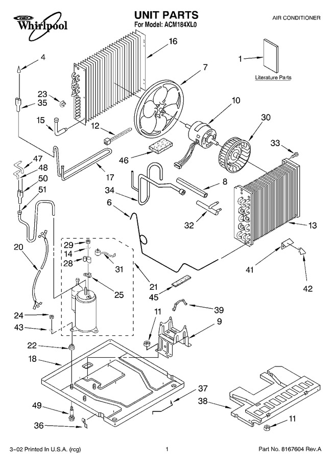 Diagram for ACM184XL0