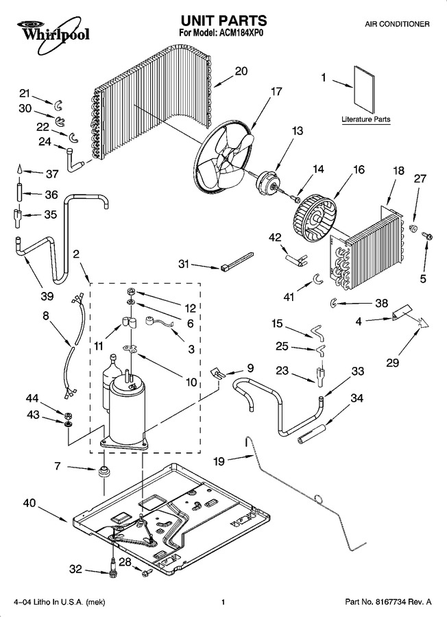 Diagram for ACM184XP0