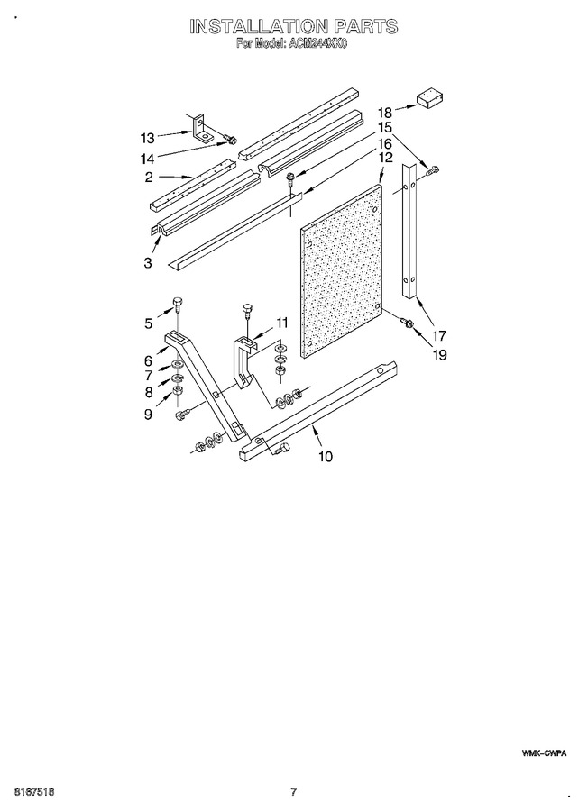 Diagram for ACM244XK0