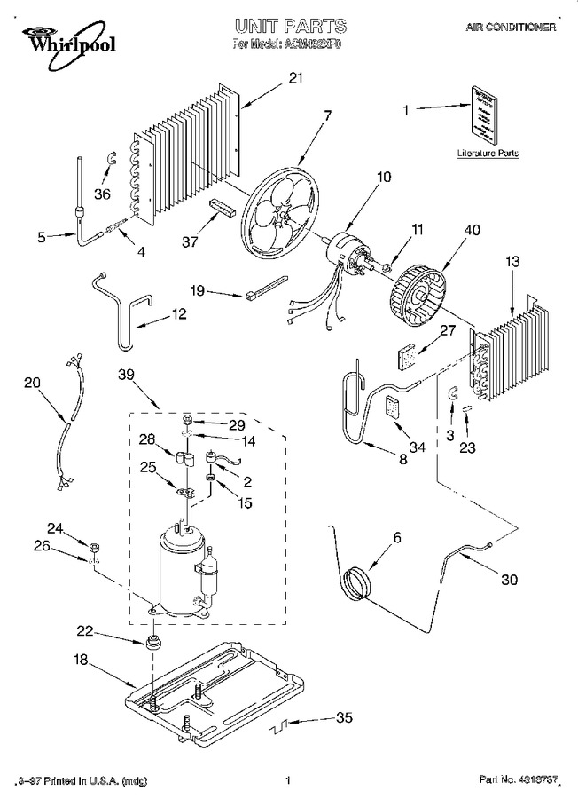 Diagram for ACM492XF0