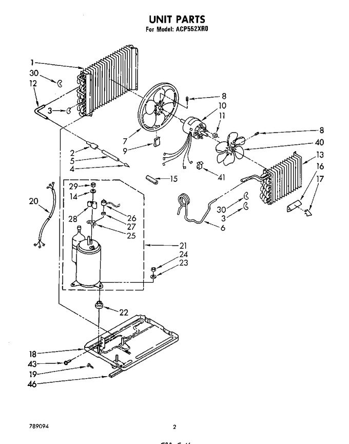 Diagram for ACP552XR0