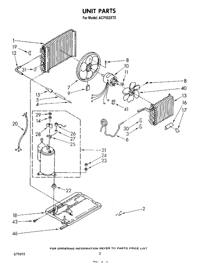 Diagram for ACP552XT0