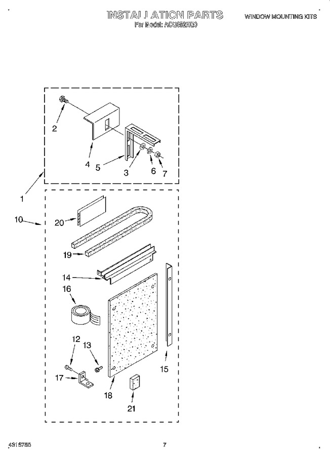 Diagram for ACQ052XG0