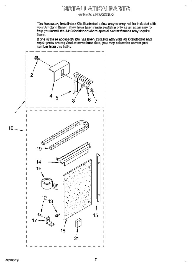 Diagram for ACQ062XD0