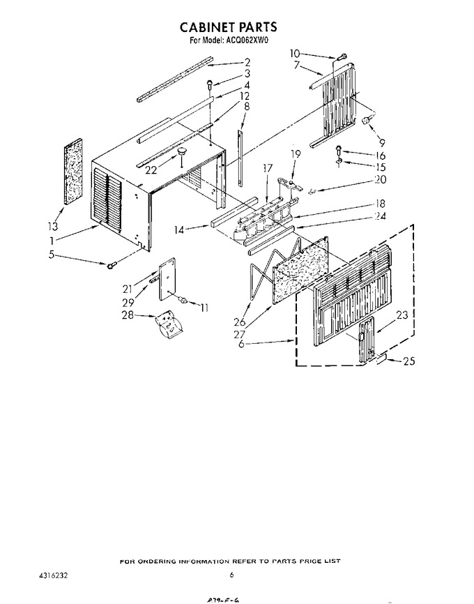 Diagram for ACQ062XW0