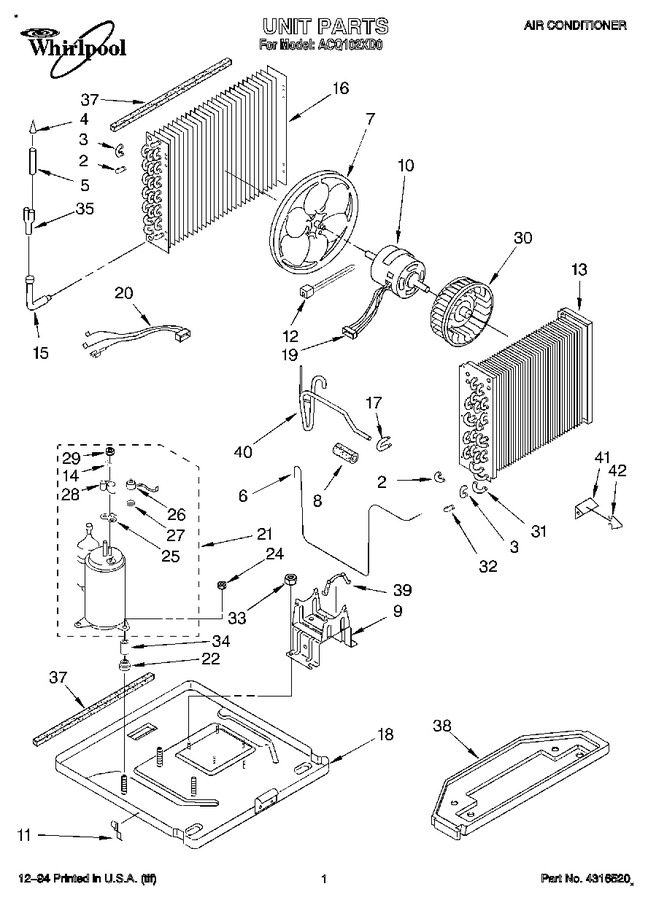 Diagram for ACQ102XD0