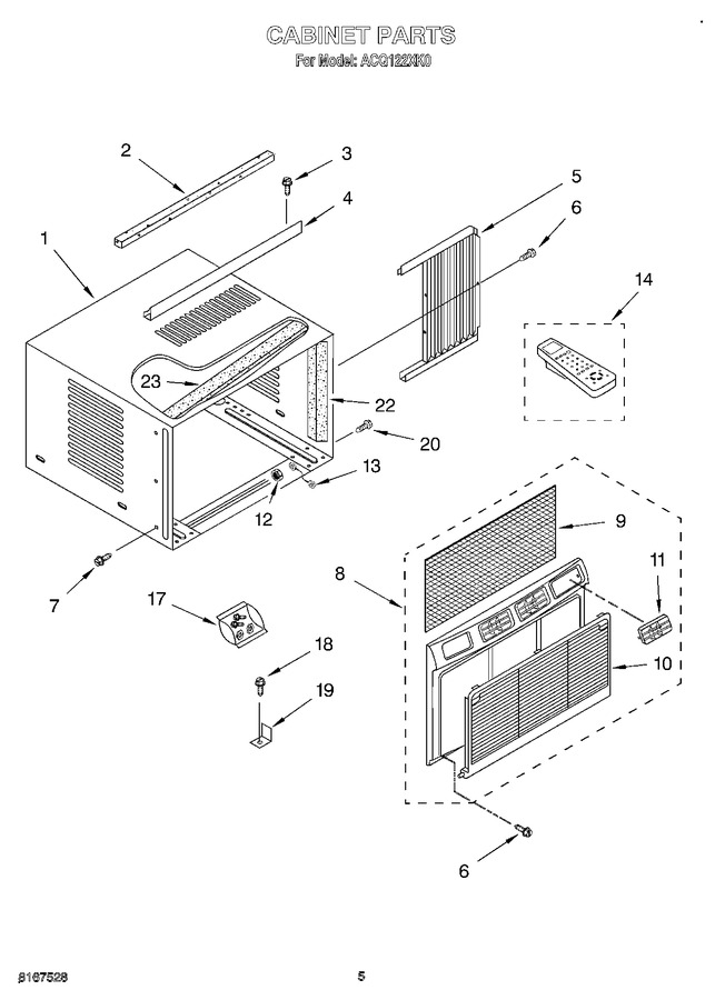 Diagram for ACQ122XK0