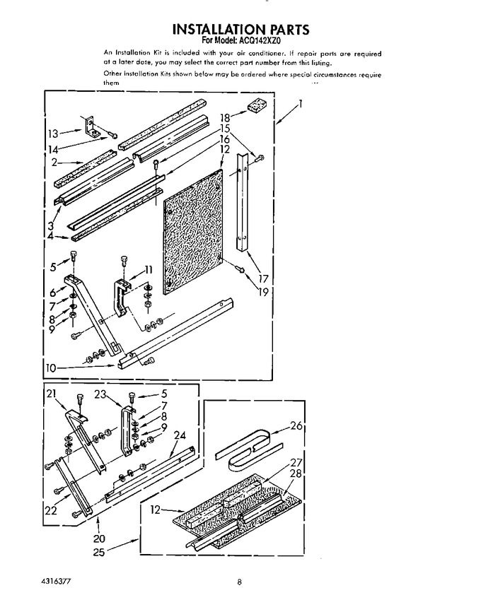 Diagram for ACQ142XZ0