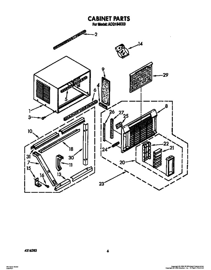 Diagram for ACQ154XX0