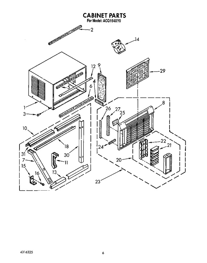 Diagram for ACQ154XY0