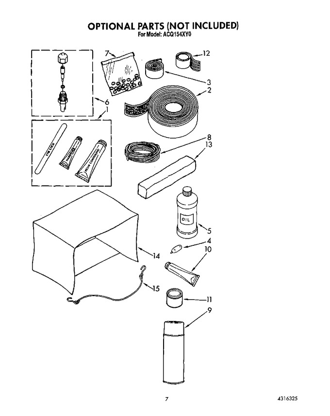 Diagram for ACQ154XY0