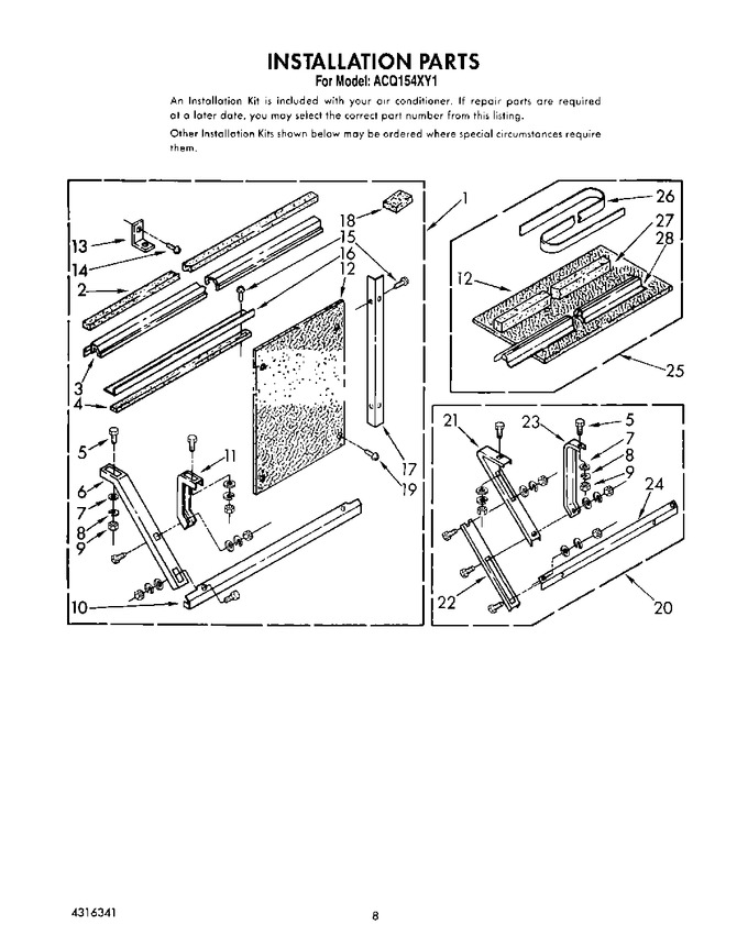 Diagram for ACQ154XY1