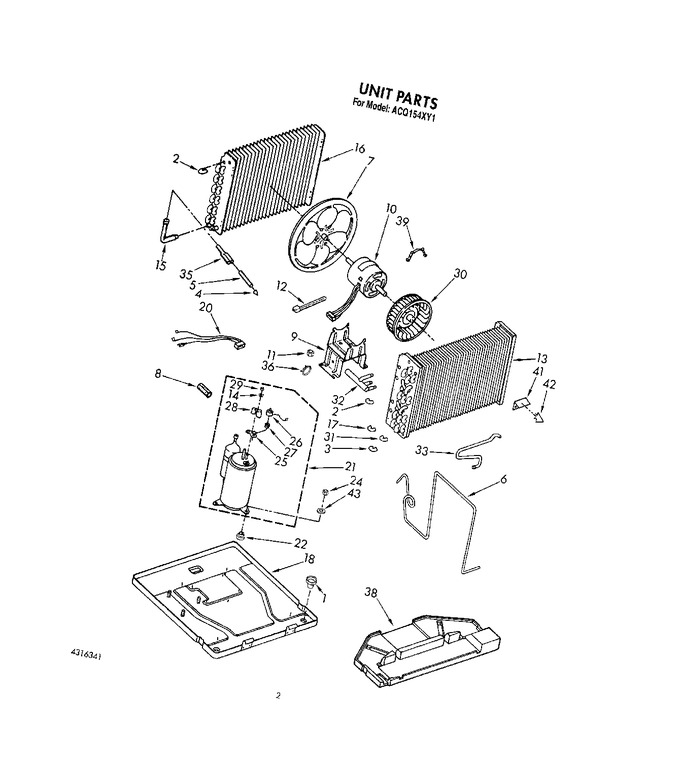 Diagram for ACQ154XY1