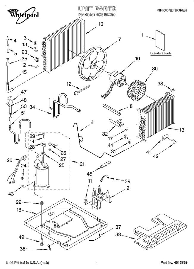 Diagram for ACQ184XG0