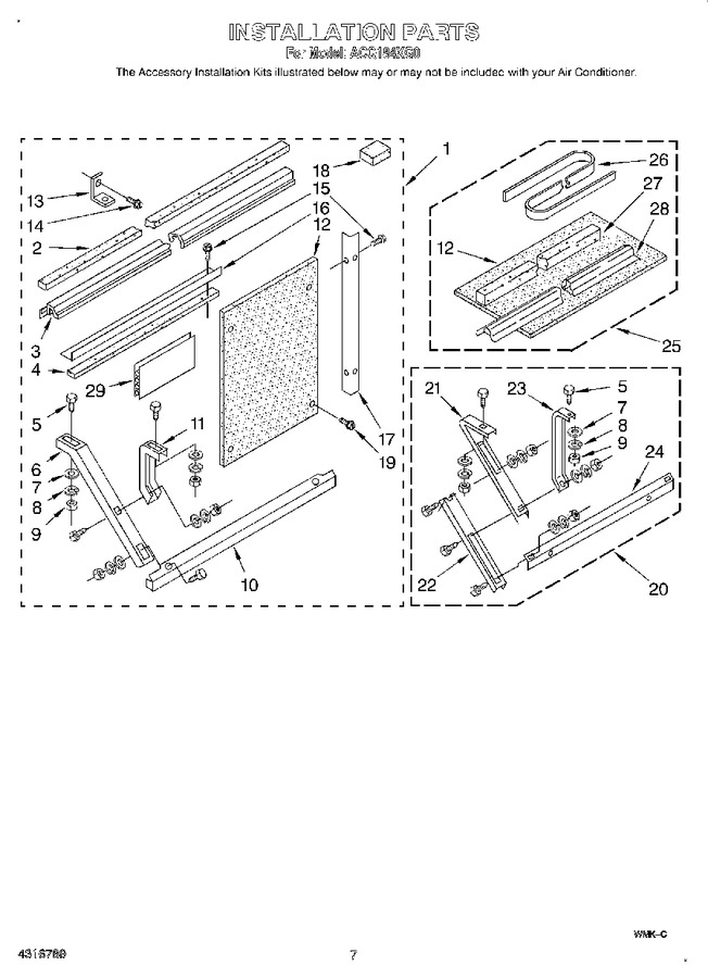 Diagram for ACQ184XG0