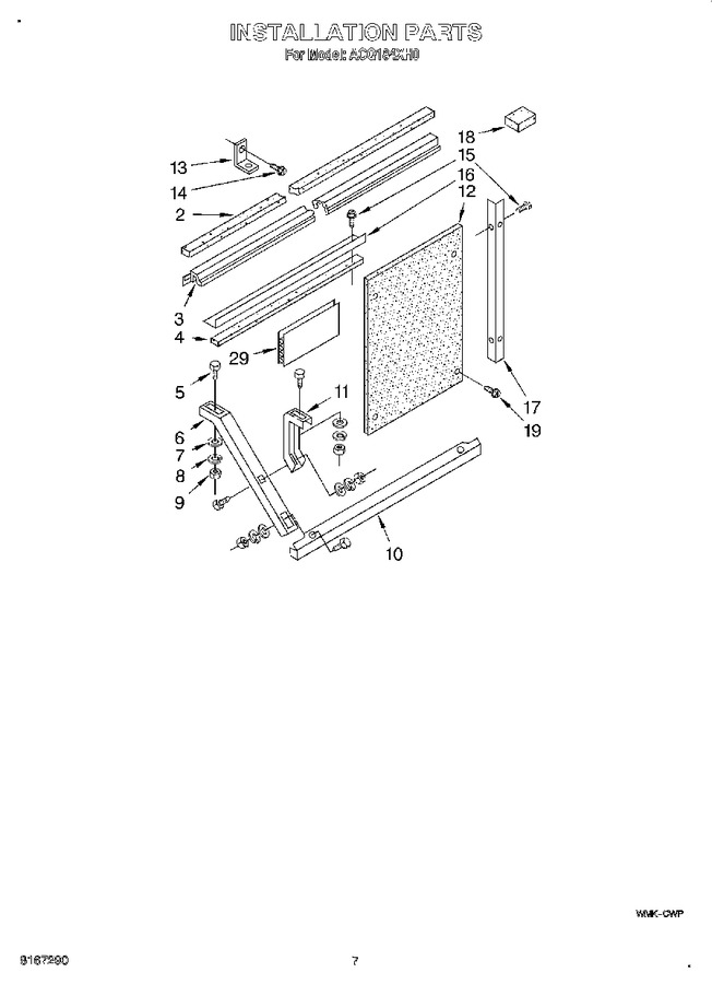 Diagram for ACQ184XH0