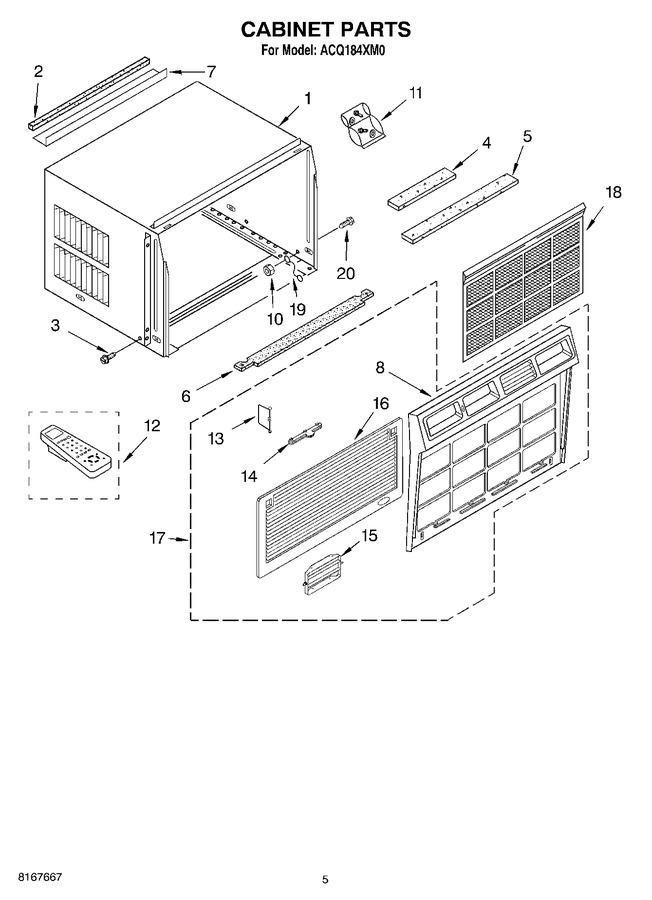 Diagram for ACQ184XM0