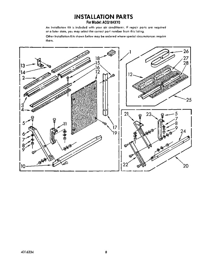 Diagram for ACQ184XY0