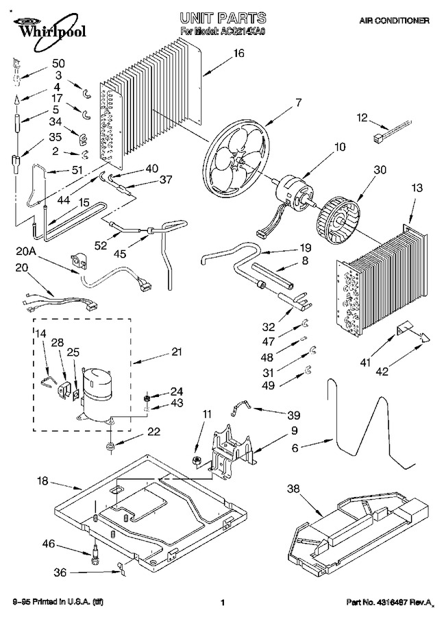 Diagram for ACQ214XA0