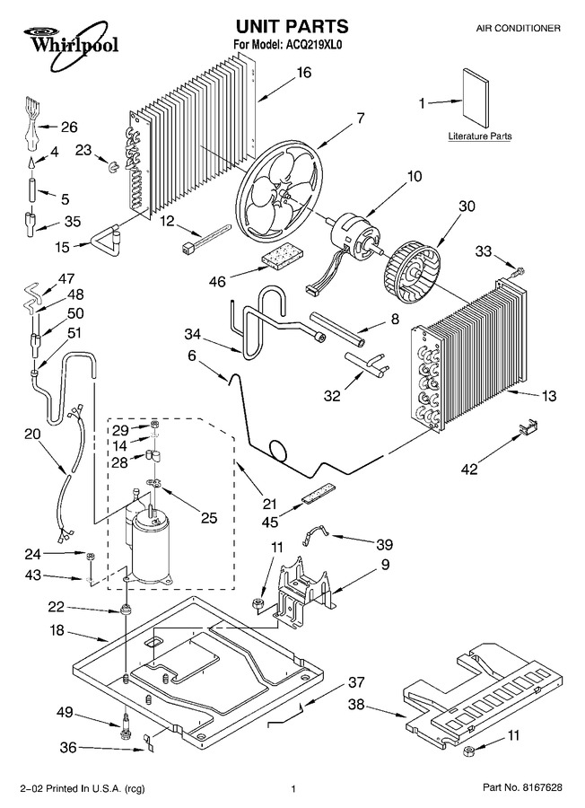 Diagram for ACQ219XL0