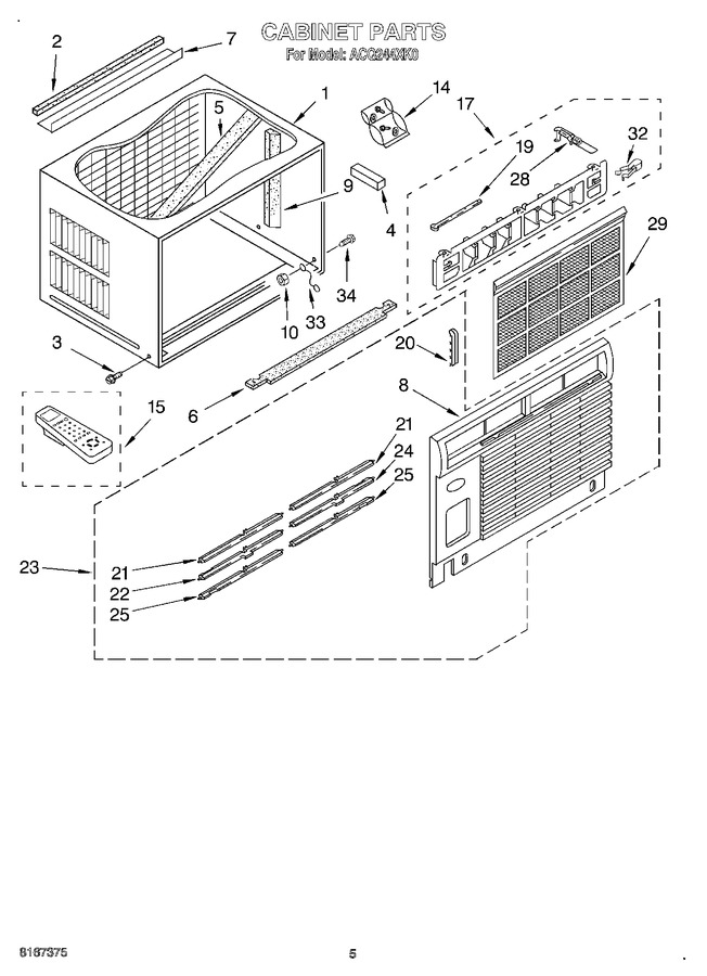 Diagram for ACQ244XK0