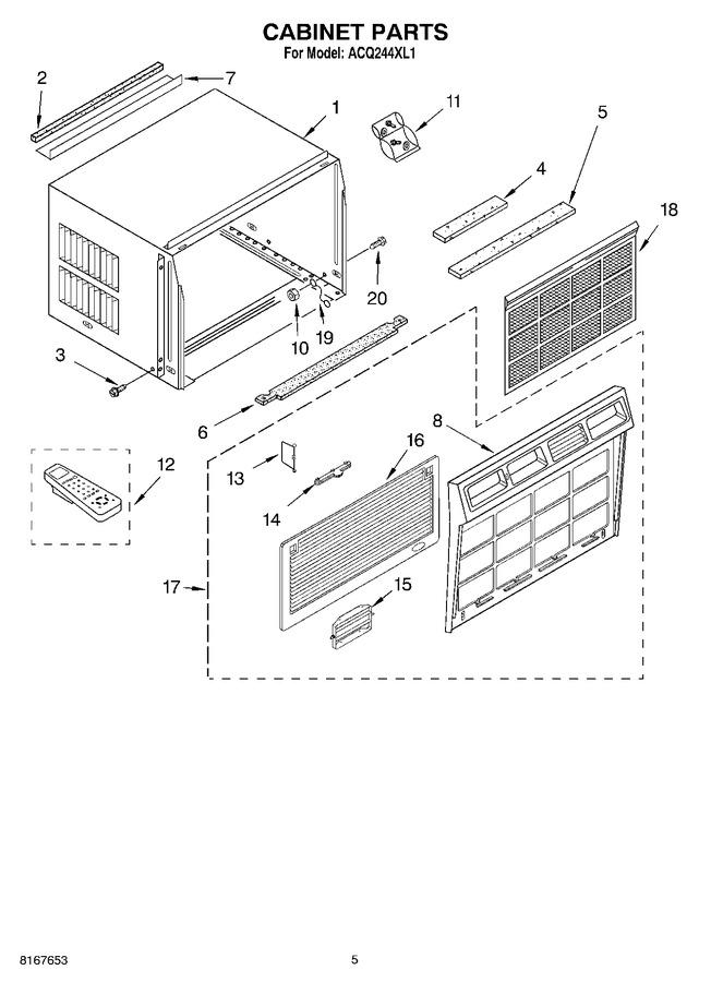 Diagram for ACQ244XL1