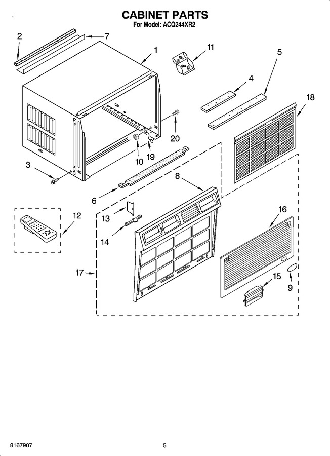 Diagram for ACQ244XR2