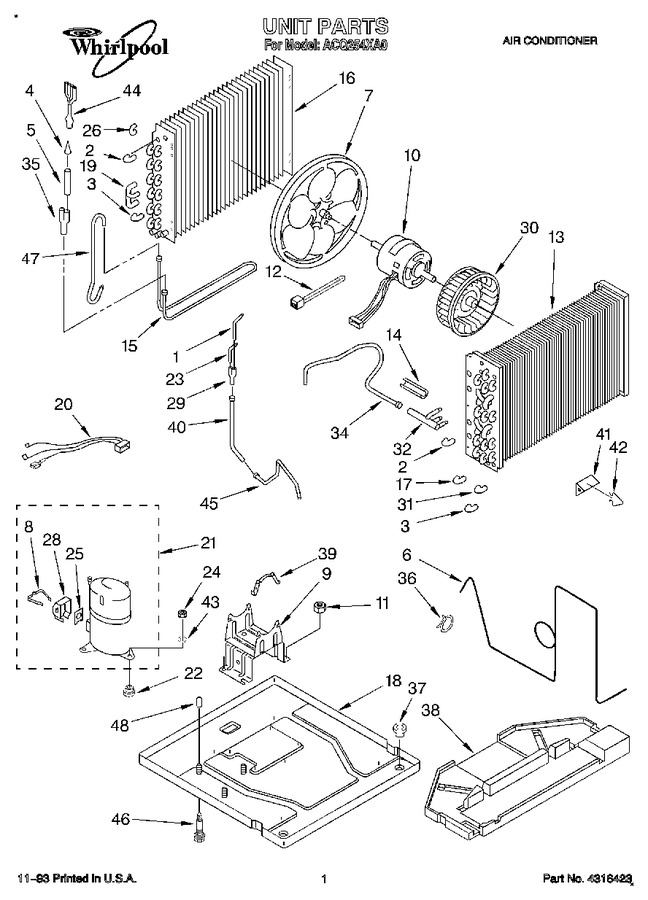 Diagram for ACQ254XA0