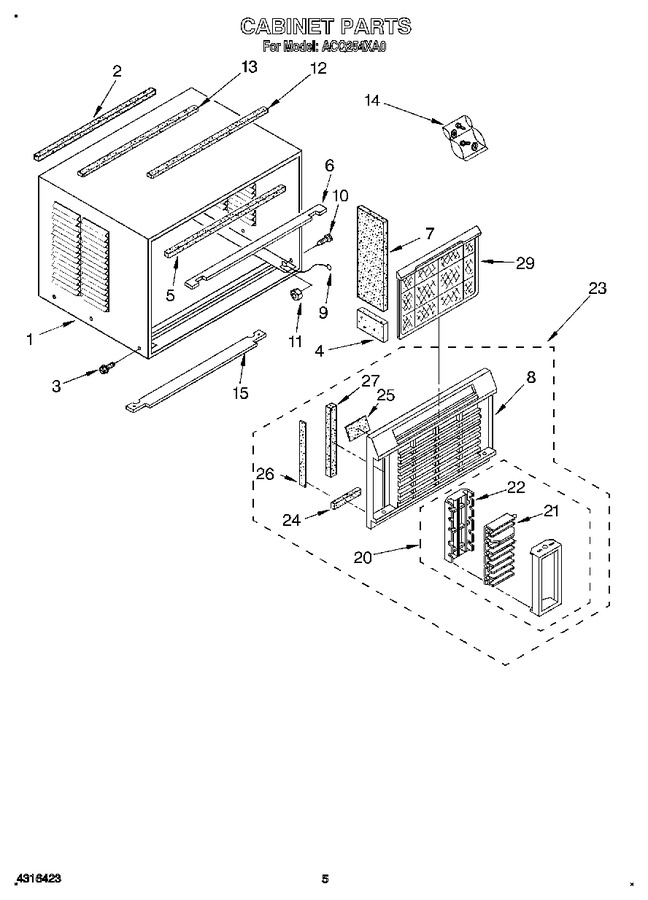 Diagram for ACQ254XA0