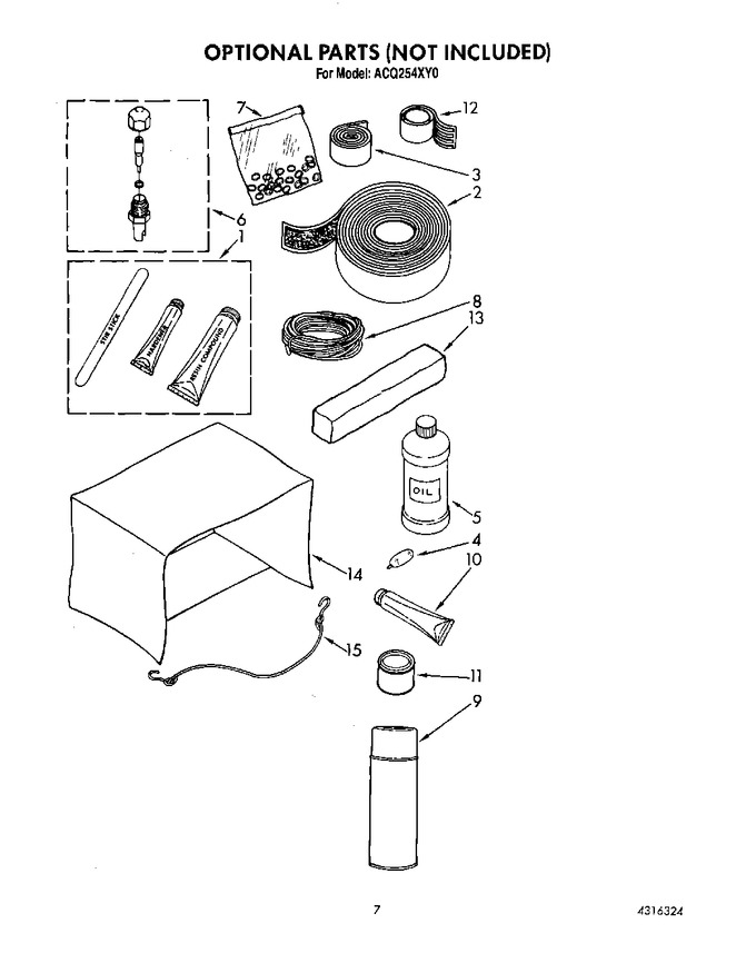 Diagram for ACQ254XY0