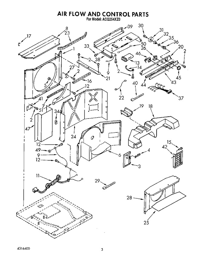 Diagram for ACQ254XZ0