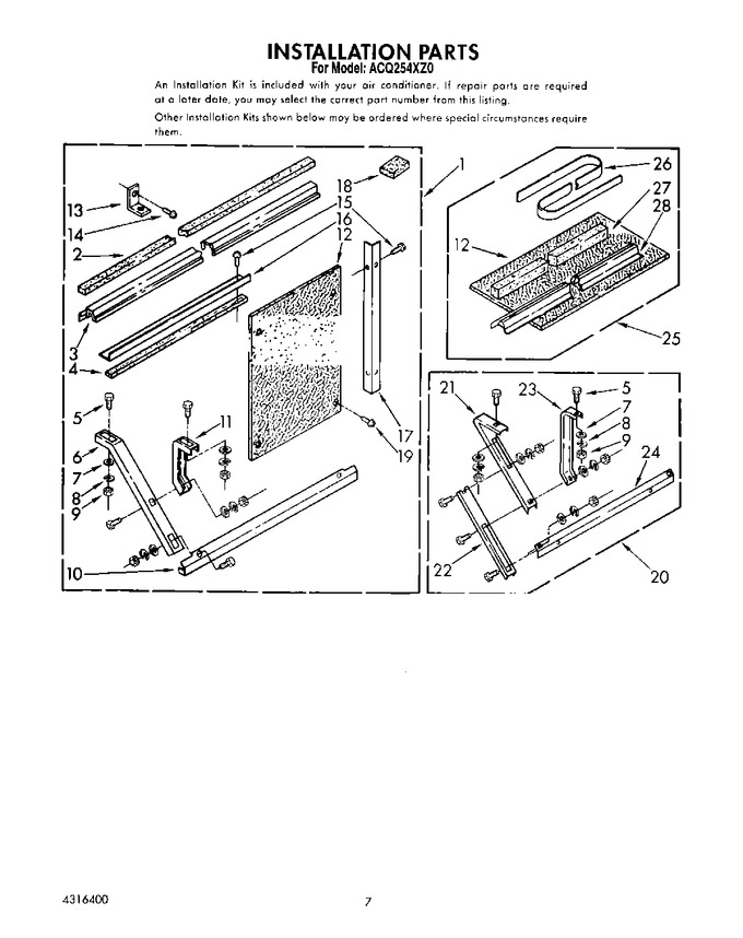 Diagram for ACQ254XZ0