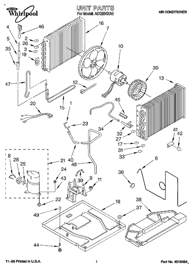 Diagram for ACQ294XA0