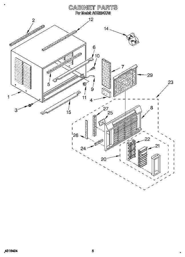 Diagram for ACQ294XA0