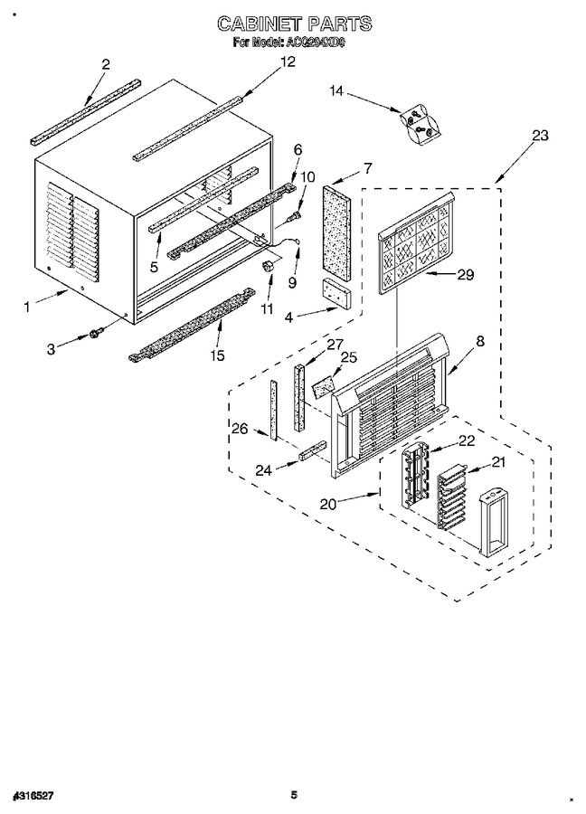 Diagram for ACQ294XD0