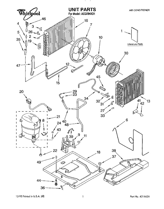 Diagram for ACQ294XD1