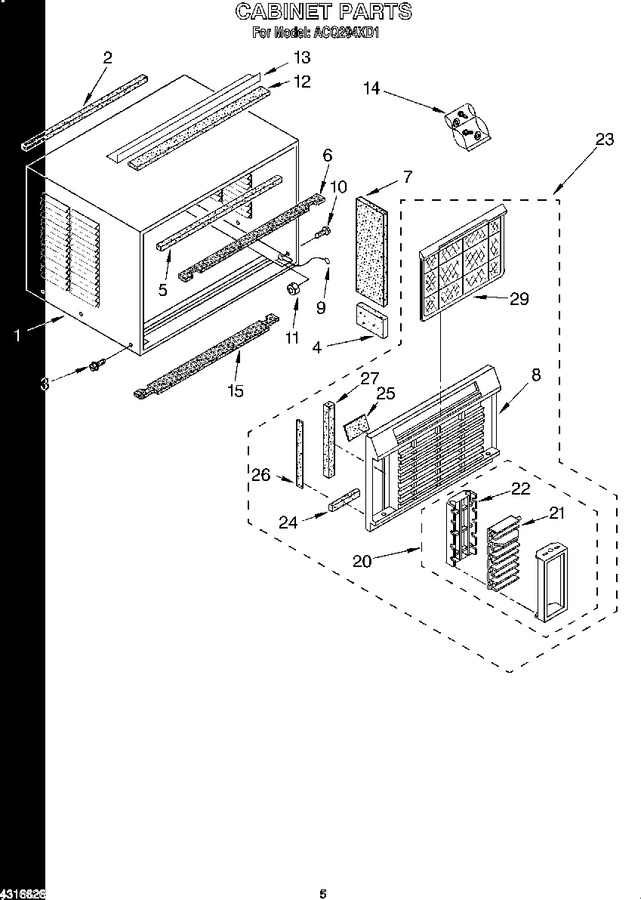 Diagram for ACQ294XD1