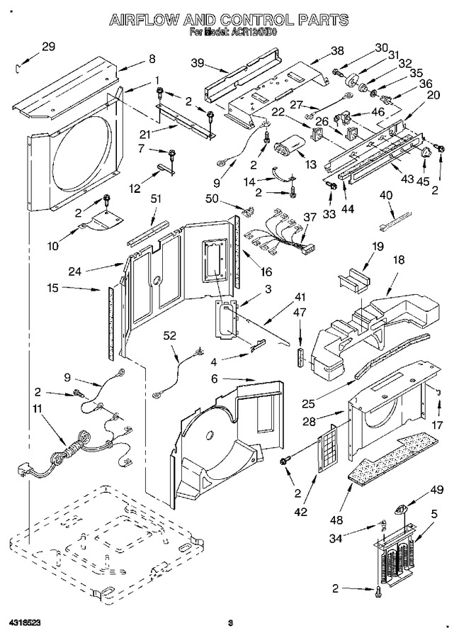 Diagram for ACR124XD0