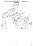 Diagram for 05 - Escutcheon And Control Components