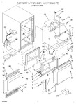 Diagram for 02 - Cabinet Liner And Door, Literature