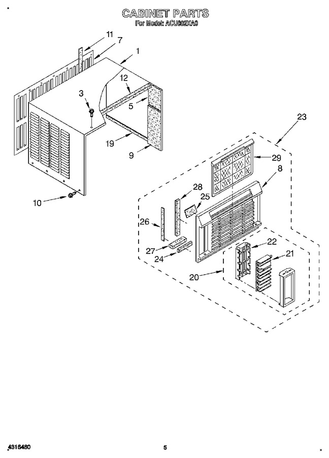 Diagram for ACU082XA0