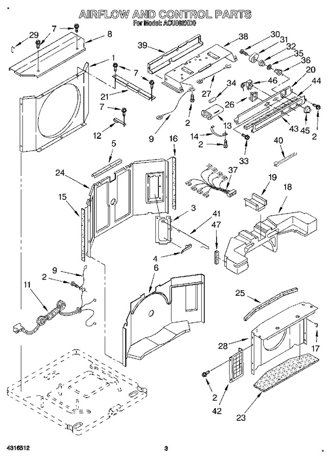 Diagram for ACU082XD0