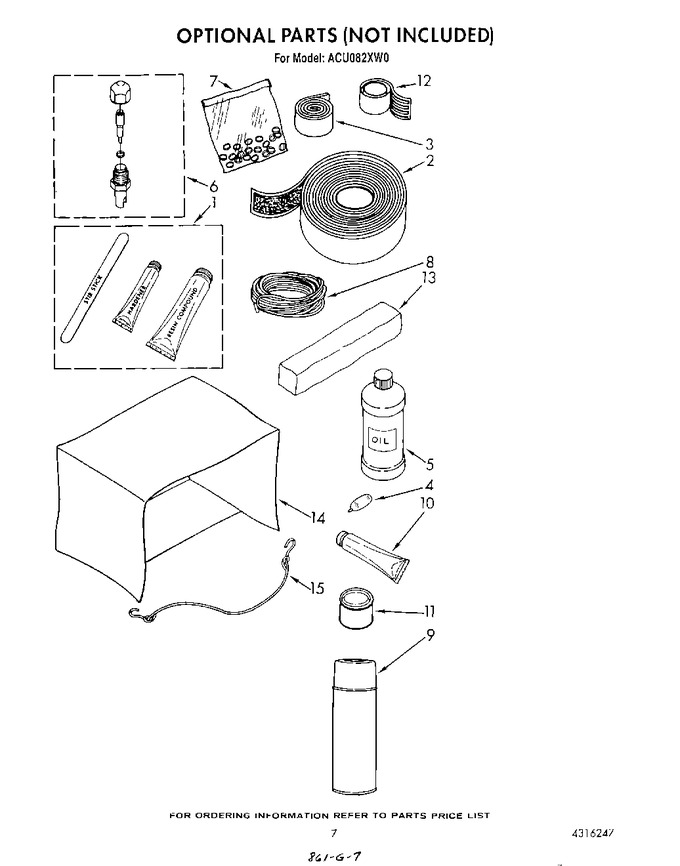 Diagram for ACU082XW0