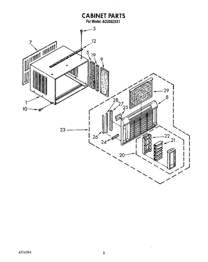 Diagram for ACU082XX1