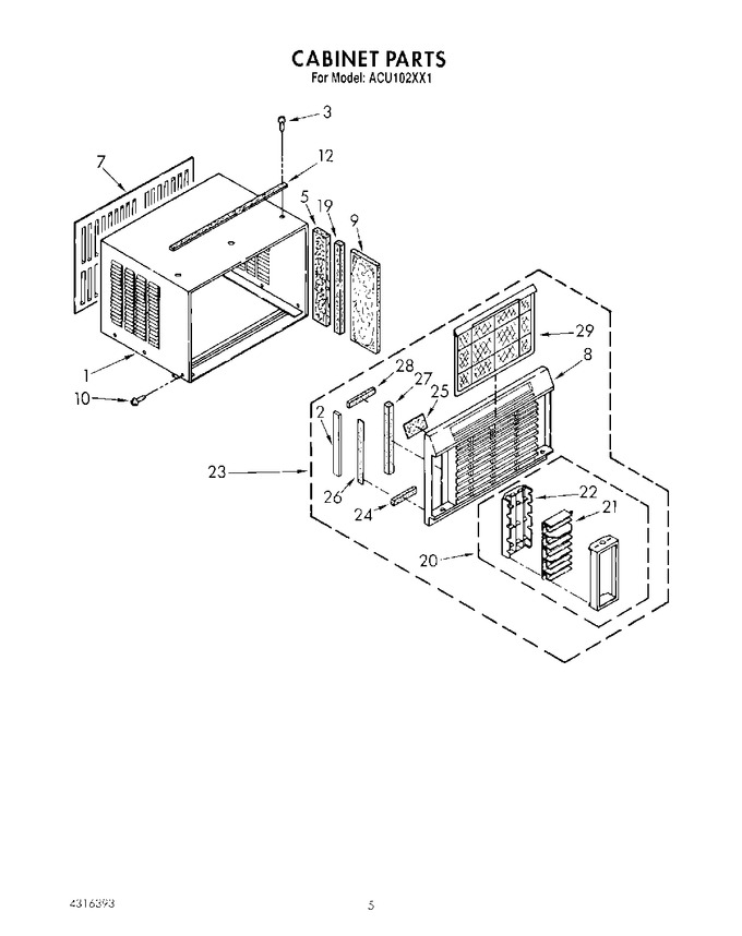 Diagram for ACU102XX1