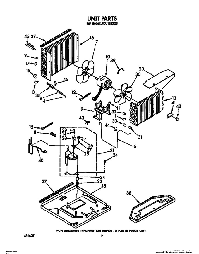 Diagram for ACU124XX0